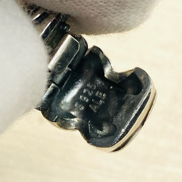 EUC Pandora 790959 Sterling Silver You're In My Heart Clip - RETIRED! - Picture 9 of 10